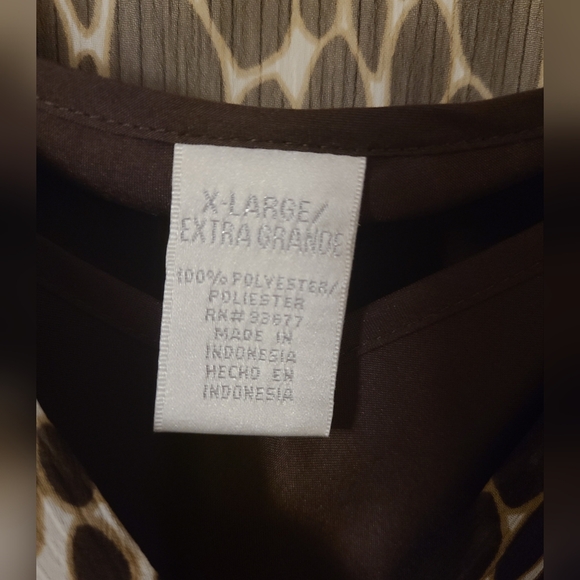 Worthington faux wrap top with cami XL - Picture 7 of 8